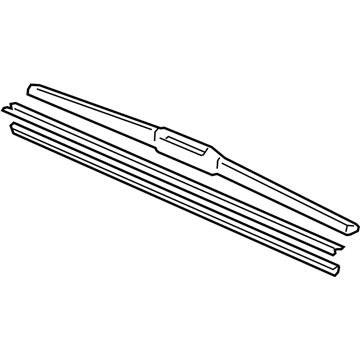 Lexus 85212-06180 Front Wiper Blade, Right