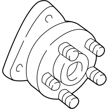 GM 88964096 Hub & Bearing