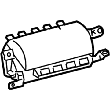 Lexus 73960-53061 Air Bag Assembly, Instrument Panel