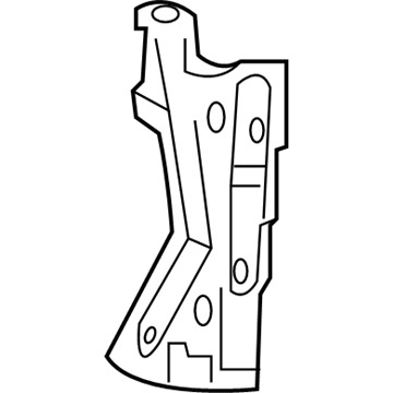 Honda 66511-SDA-A00ZZ Gusset, R. RR. Bulkhead