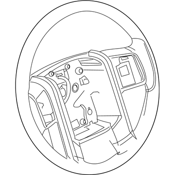 Ford 7C3Z-3600-CB Steering Wheel