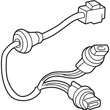 Lexus 81555-48010 Cord, Rear Combination