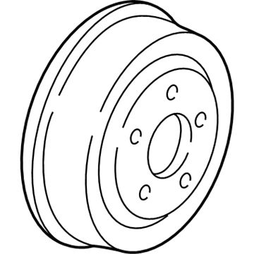 Ford 1L5Z-1126-BA Drum