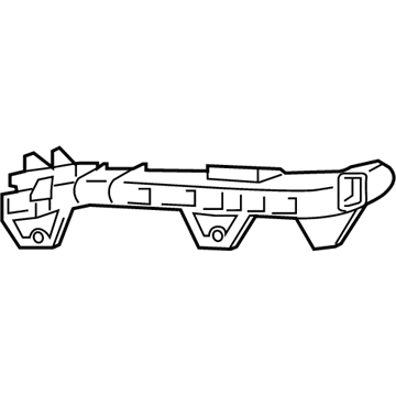 Lexus 52134-60150 Reinforcement, Front Bumper