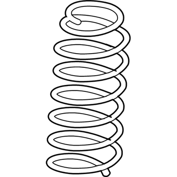 Hyundai 55350-3L021--DS Spring-Rear