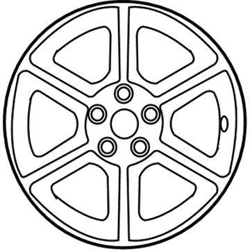 Nissan 40300-CD129 Aluminum Wheel