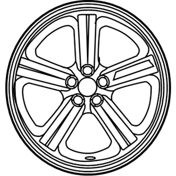 Nissan D0300-CF44D Wheel Assy-Disk