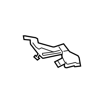 BMW 37-14-6-878-955 HOLDER ACCELERATION SENSOR L