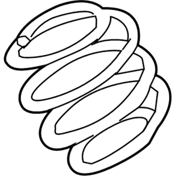 Mopar 5105862AC Front Suspension-Coil Spring