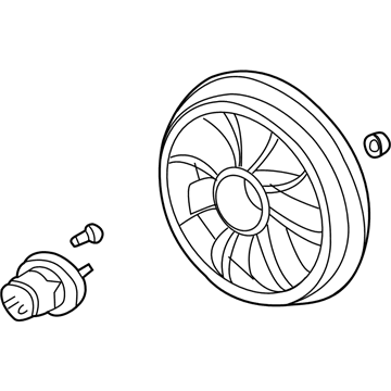 GM 88892898 Fan Kit, Engine Coolant