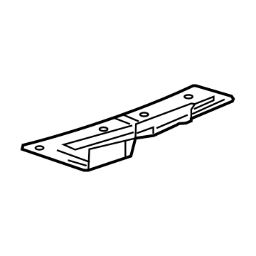 GM 22998751 Lower Baffle