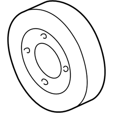 GM 14091833 Serpentine Idler Pulley