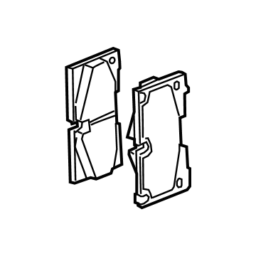 GM 84987498 Front Pads