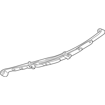 Mopar 52106830AI Rear Leaf Spring