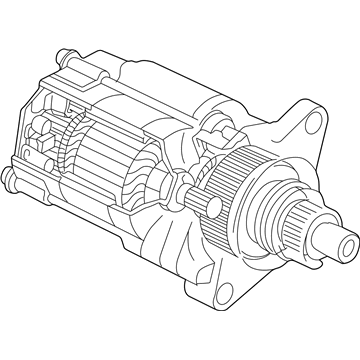Acura 06312-PAA-507RM Starter Motor Assembly (Reman)