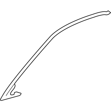 Lexus 75071-33060 Moulding Sub-Assy, Front Door, Outside RH