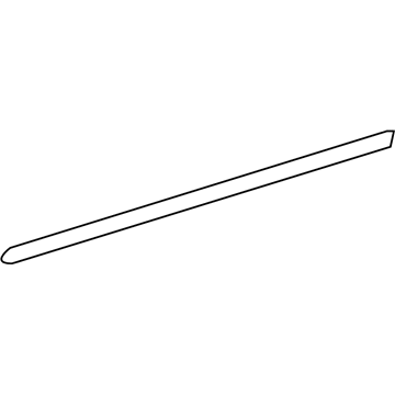 Lexus 75072-33110-G0 MOULDING Sub-Assembly, Front