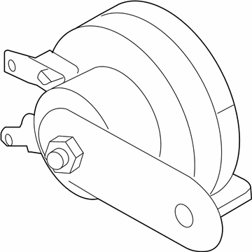 Nissan 25620-EA000 Horn Assy-Electric Low