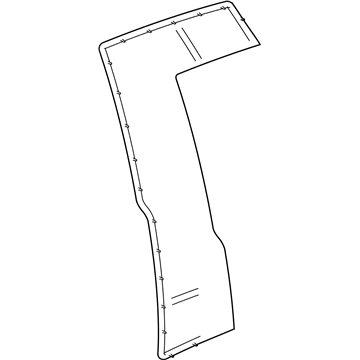 Ford 2W1Z-5425324-BA Weatherstrip