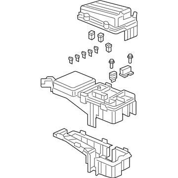 Honda 38250-SHJ-A21 Box Assembly, Relay