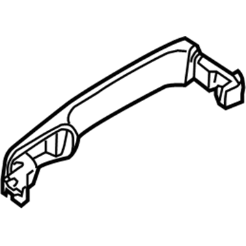 Nissan 80640-1FU2B Outside Handle Grip, Passenger Side