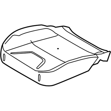 Ford CJ5Z-78632A23-A Seat Cushion Pad