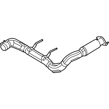 Ford MB3Z-5246-D PIPE - EXHAUST