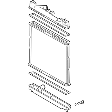 Toyota 16400-21121 Radiator Assembly