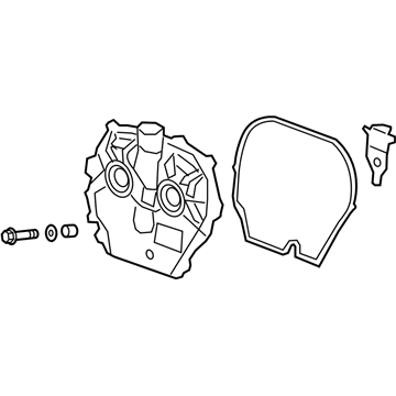 GM 55514490 Upper Timing Cover