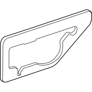 BMW 63-21-3-417-447 Seal, Rear Light, Luggage-Compartment Lid