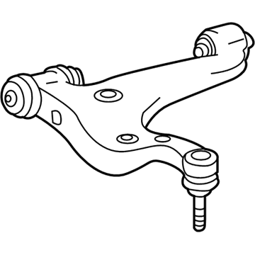 Lexus 48790-59035 Rear Left Upper Control Arm Assembly