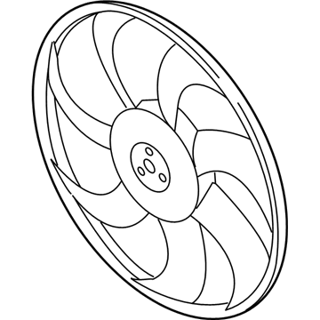 Kia 25231D9500 Fan-Cooling