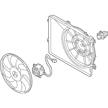 Kia 25380D9800 Blower Assembly