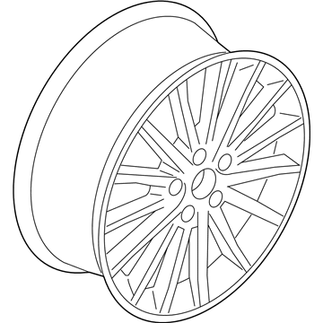 Ford CM5Z-1007-C Wheel, Alloy