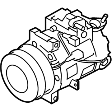 Infiniti 92660-JK200 Clutch Assy-Compressor