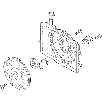 Hyundai 25380-AA000 Blower Assembly