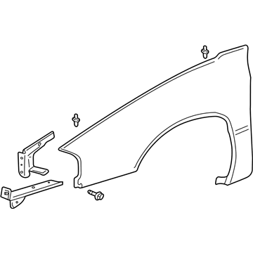 GM 89025178 Fender