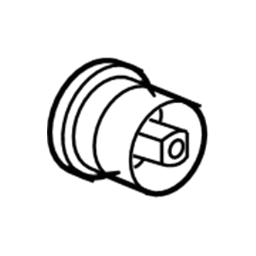 GM 20902798 Axle Beam Insulator