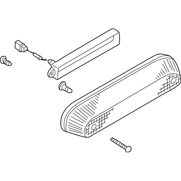 Nissan 26590-9Z400 Lamp Assembly-Stop