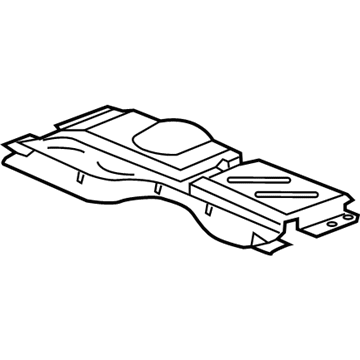 GM 15081303 Rear Shield