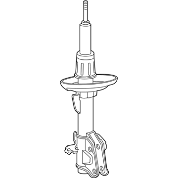 Acura 51606-STX-A59 Shock Absorber Unit, Left Front