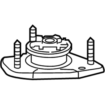 Acura 51920-SZN-A52 Rubber, Front Shock Absorber Mounting