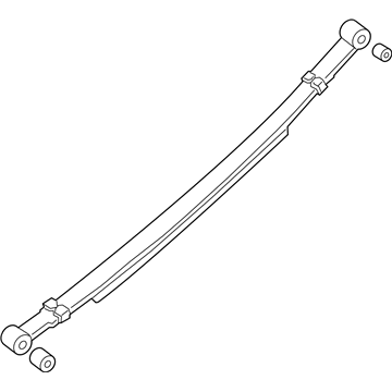 Nissan 55020-EZ84D Spring Assembly Leaf, Rear