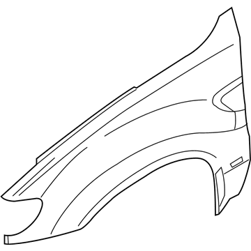 BMW 41-35-7-121-007 Side Panel, Front Left