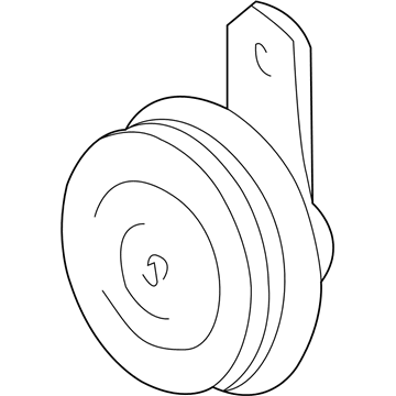 Toyota 86520-47010 Lower Note Horn