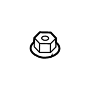 Honda 90213-SHJ-L01 Nut, Self-Lock (12MM) (Torquer)