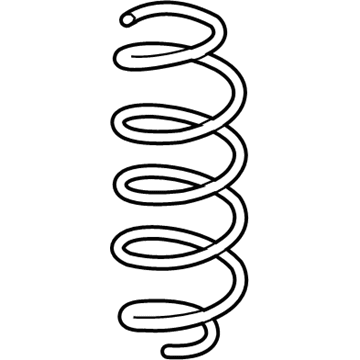 Honda 51406-TK8-A62 Spring, Left Front