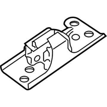 Nissan 11253-ZK00A Engine Mounting Bracket, Left