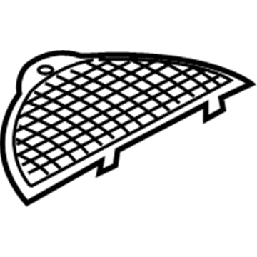 BMW 51-45-7-009-261 Loudspeaker Cover
