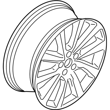Ford KA1Z-1007-D Wheel, Alloy